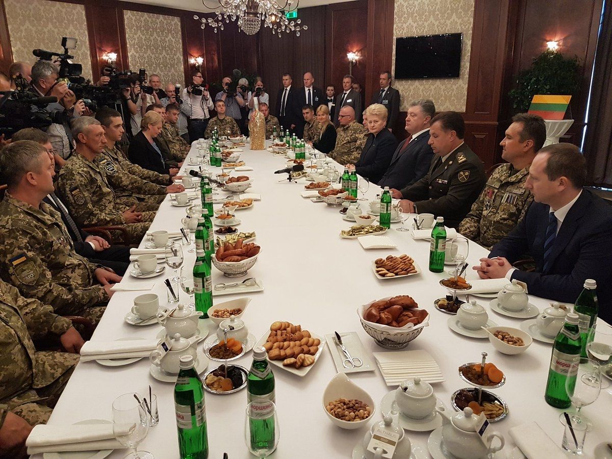 Президент України та Президент Литви