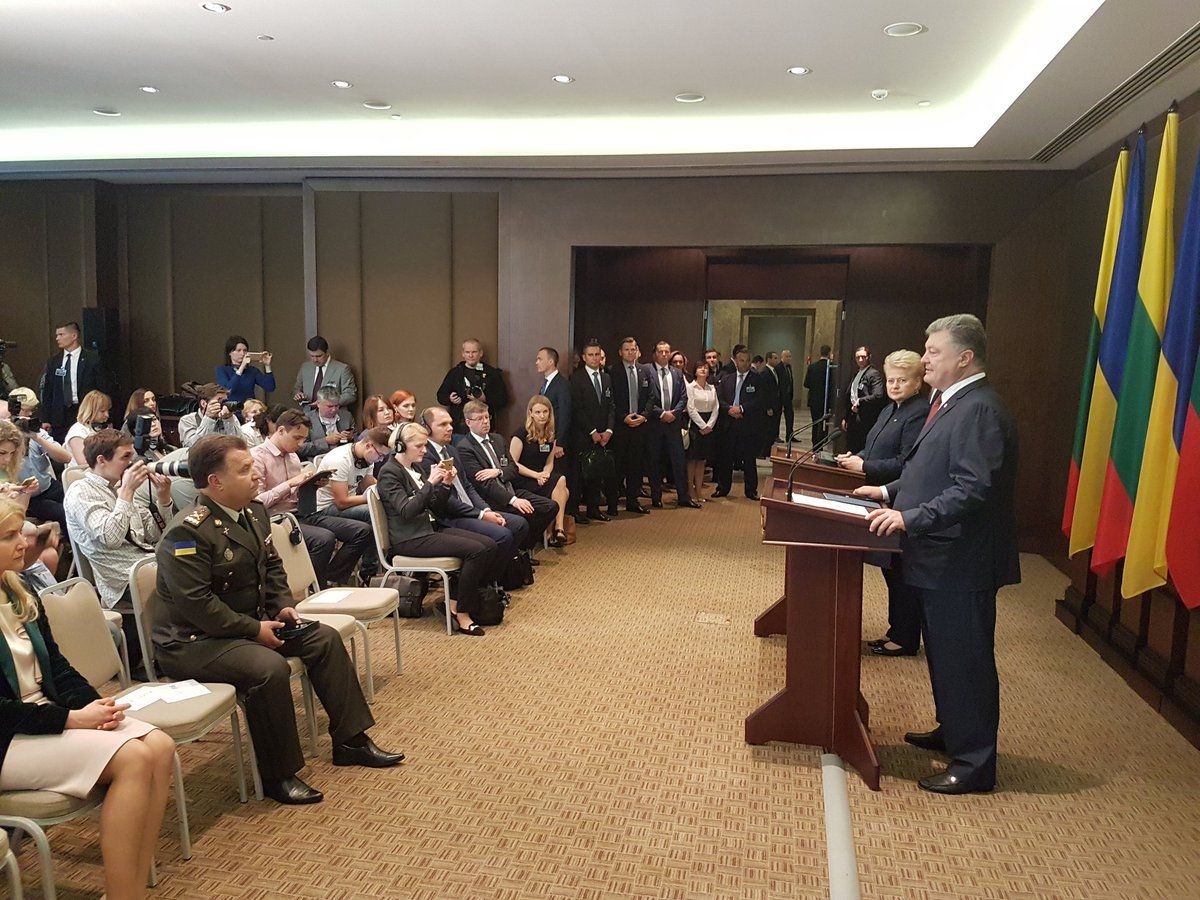 Президент України та Президент Литви