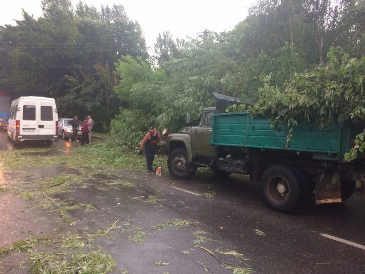 наслідки негоди у Львові