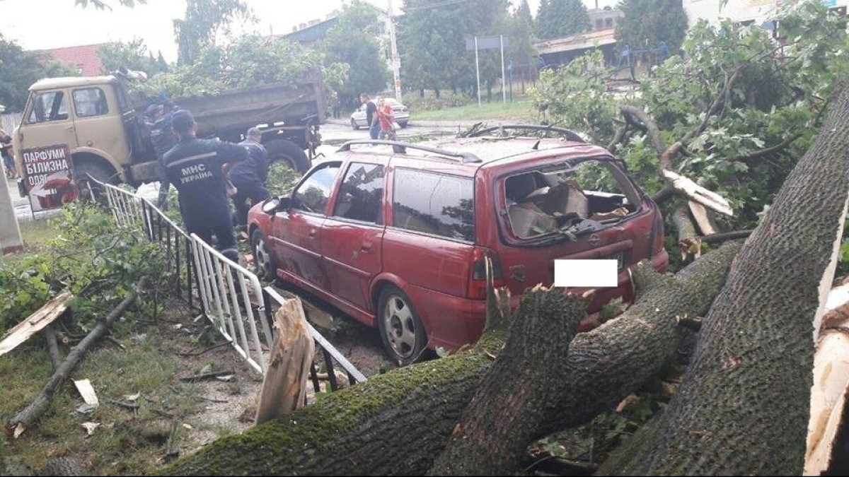 наслідки негоди у Львові