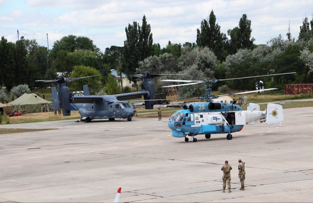 У Миколаєві відбувся авіаційний компонент українсько-американських навчань "Сі Бриз-2017"