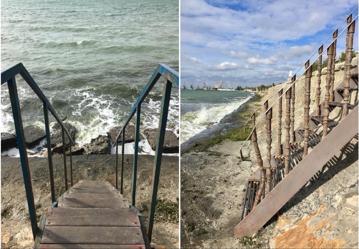 Бердянськ восени, море