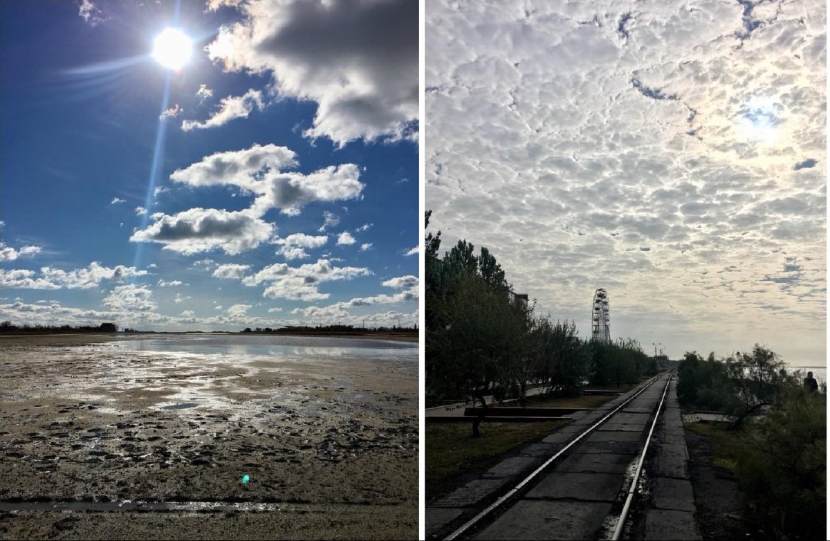 Бердянськ восени, море