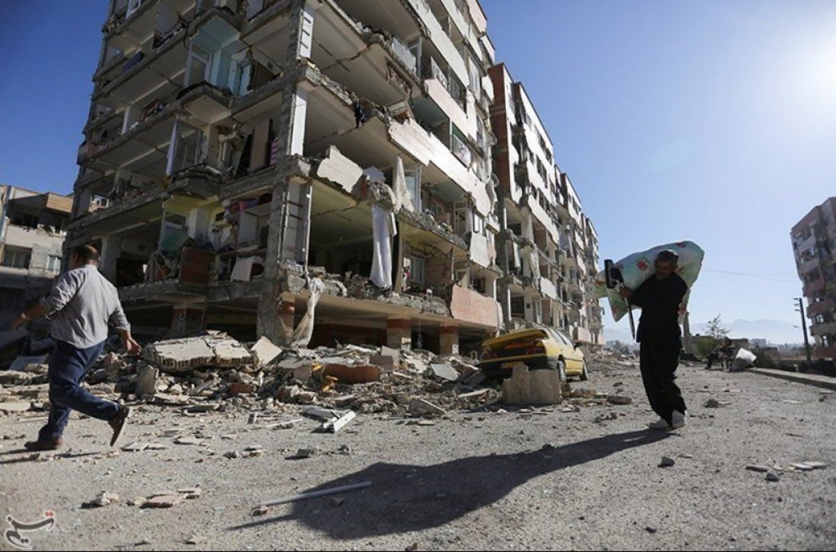 Землетрус на кордоні Ірану, Іраку