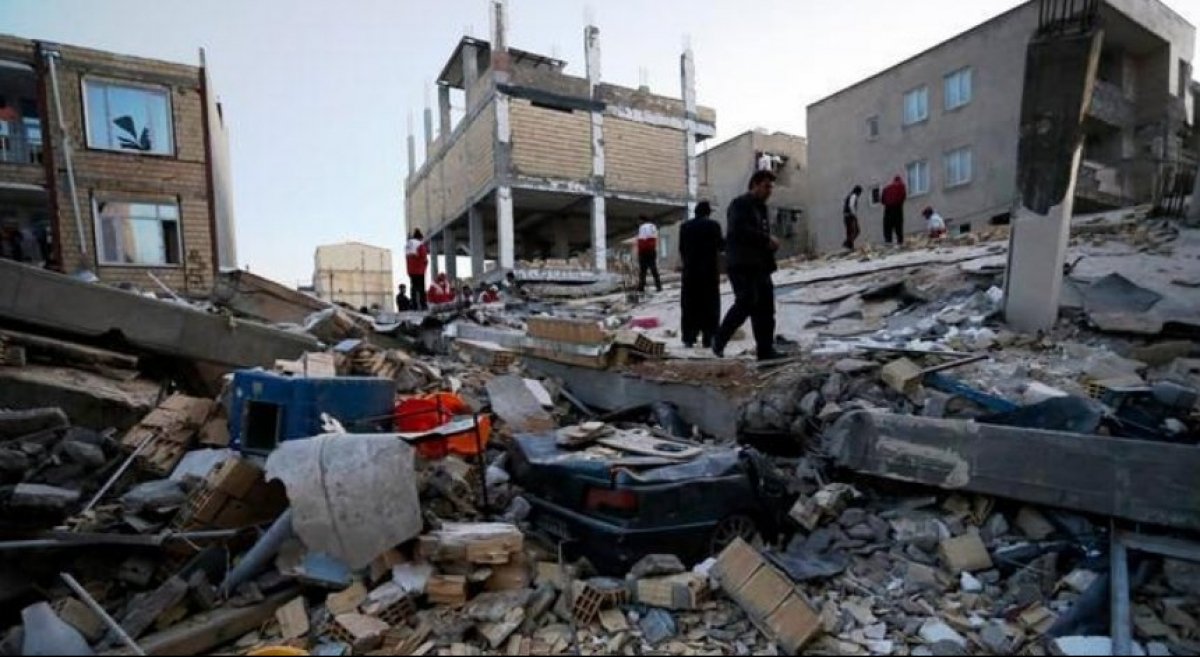 Землетрус на кордоні Ірану, Іраку