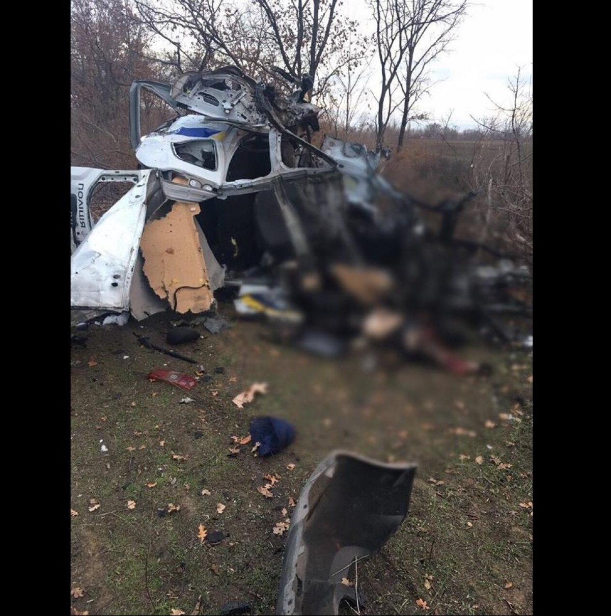 Біля Талаківки підірвався екіпаж поліції
