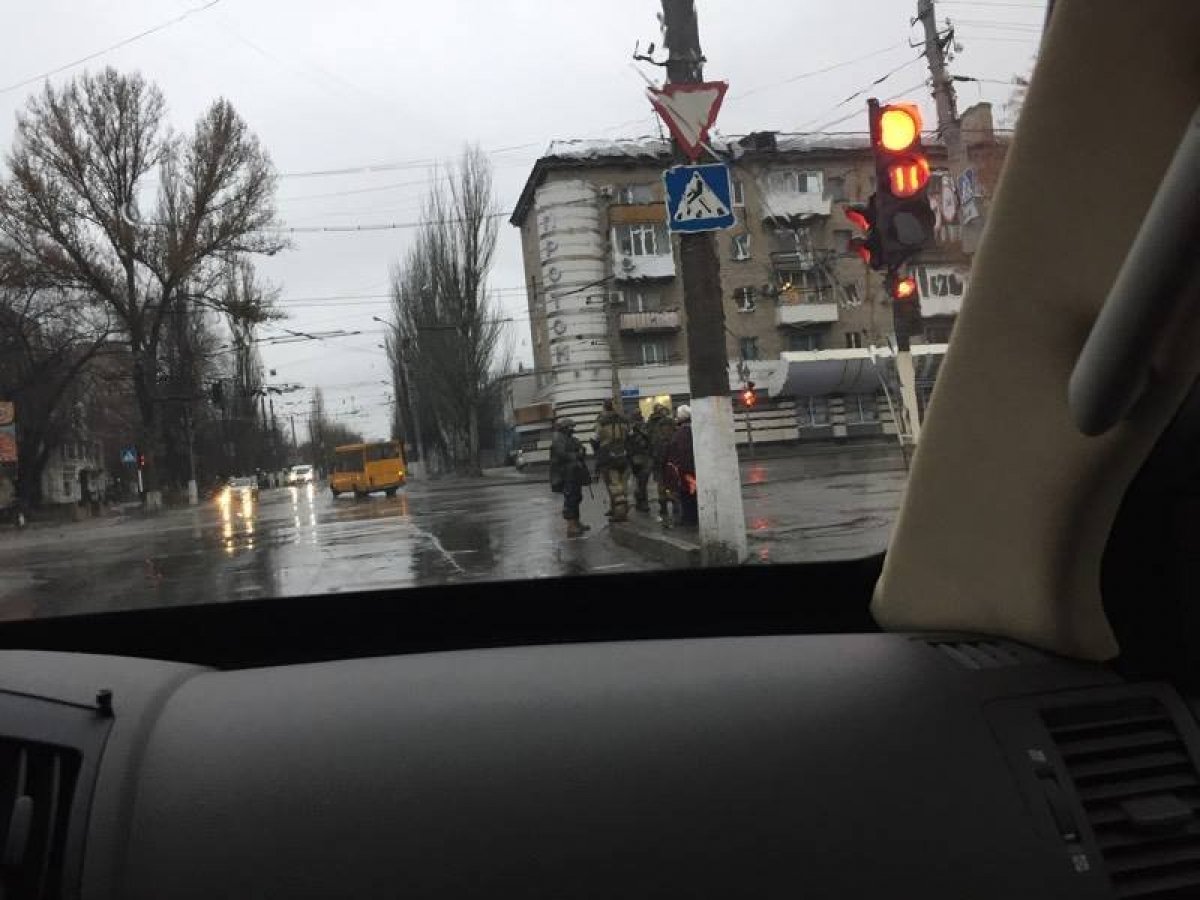 Військова техніка в Луганську