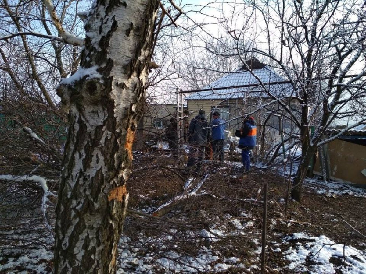 Новолуганське через два дні після атаки