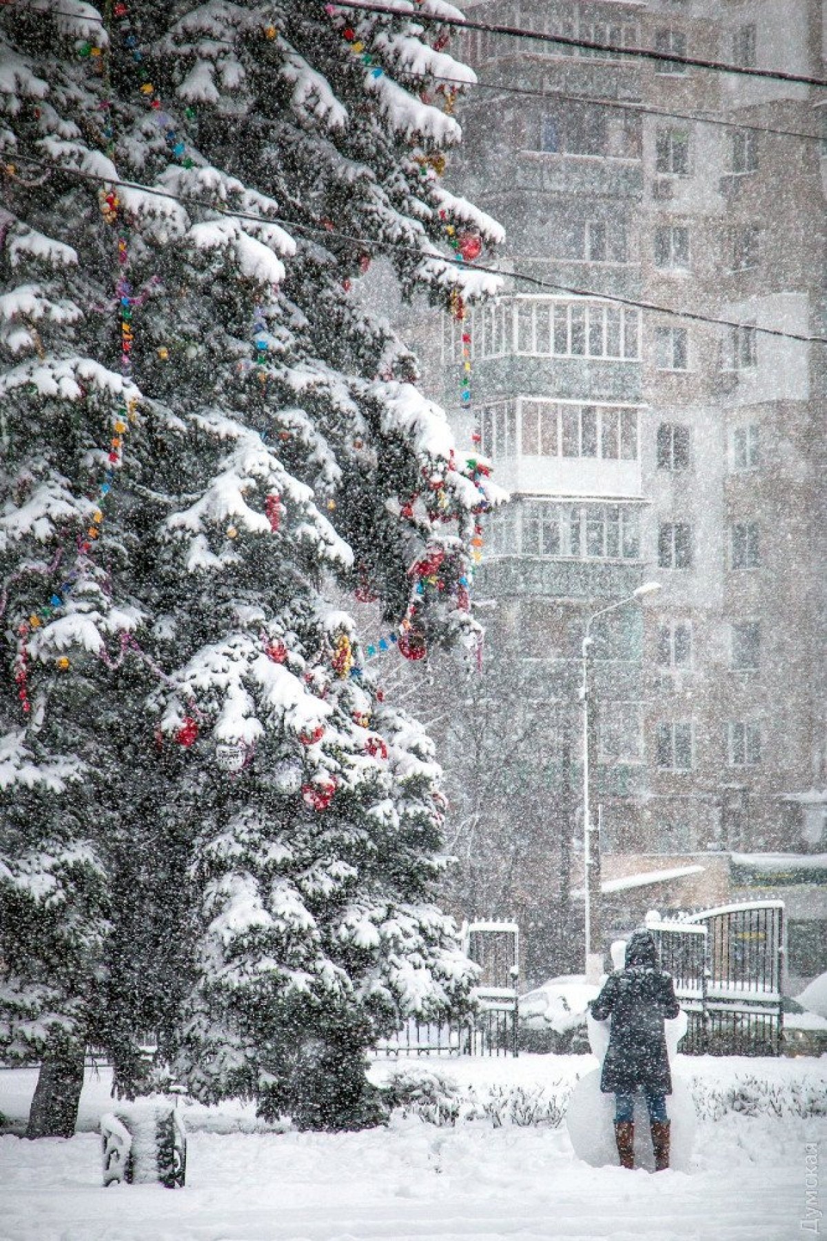 Зима в Одесі