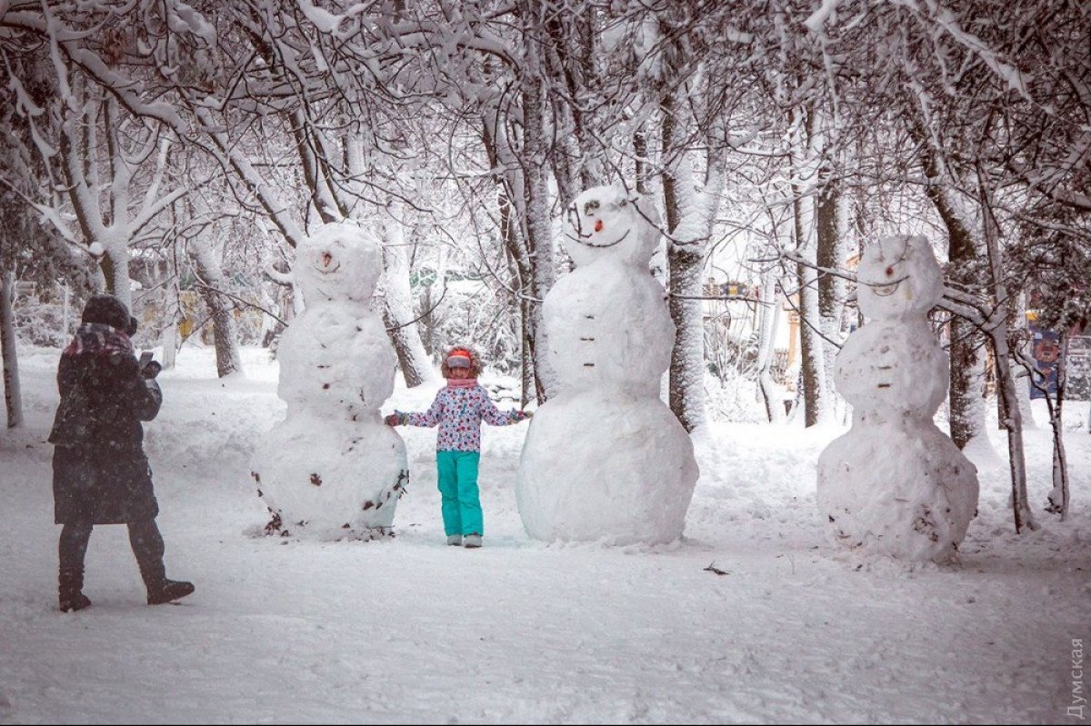 Зима в Одесі