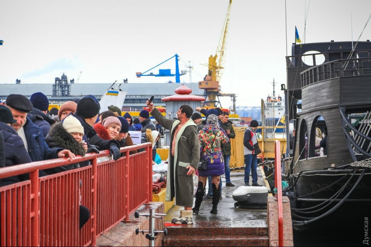 Водохреще в Одесі