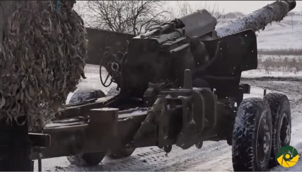 Навчання артилеристів на Приазов'ї