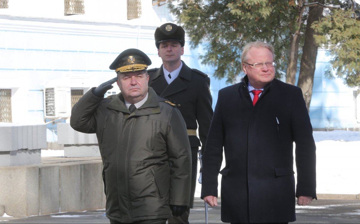 Степан Полторак і Петер Хультквіст