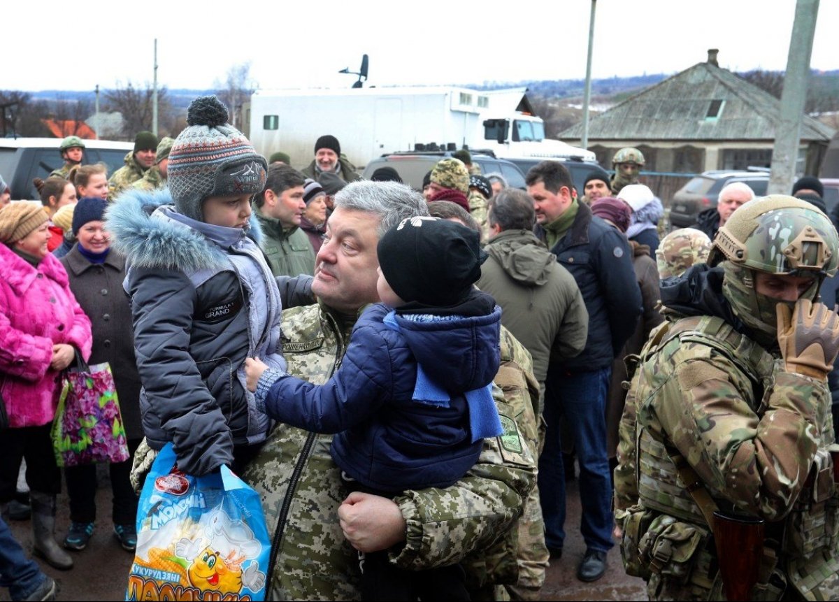 Порошенко у Катеринівці