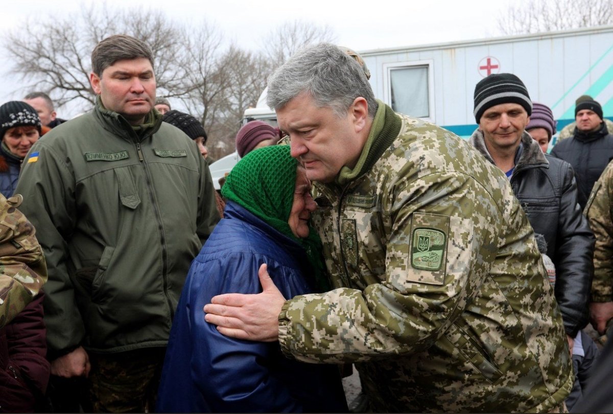 Порошенко у Катеринівці