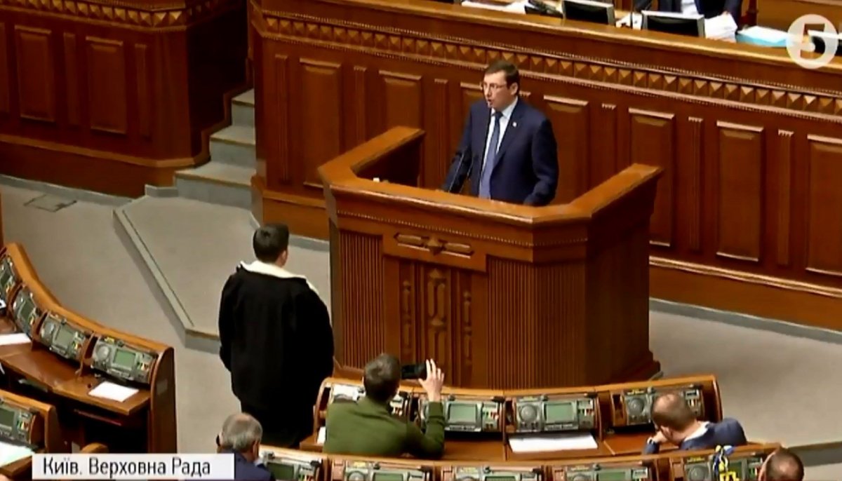 Надія Савченко у Раді
