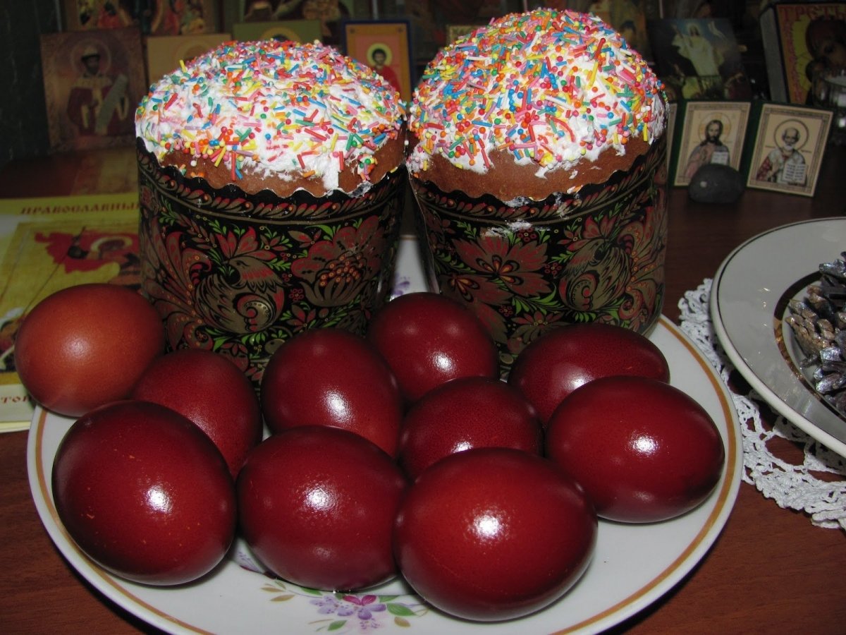 Пасхальные яйца