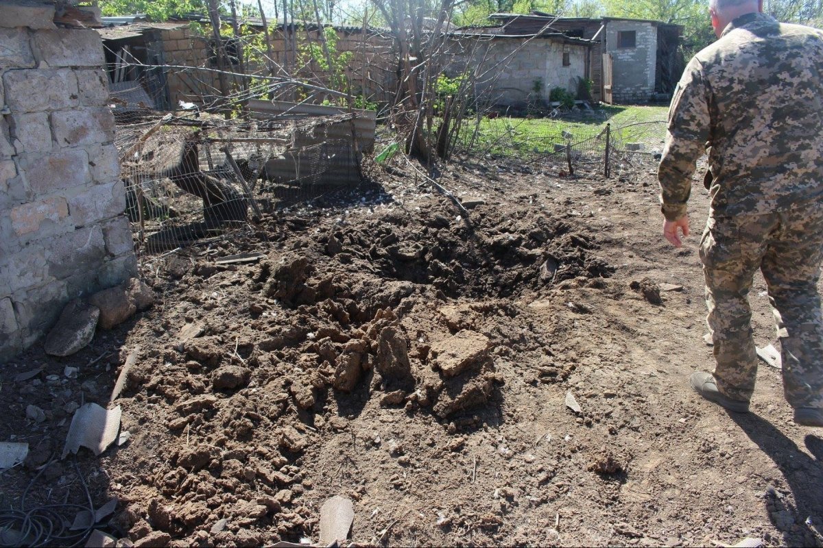 Обстріляне Троїцьке, артилерія