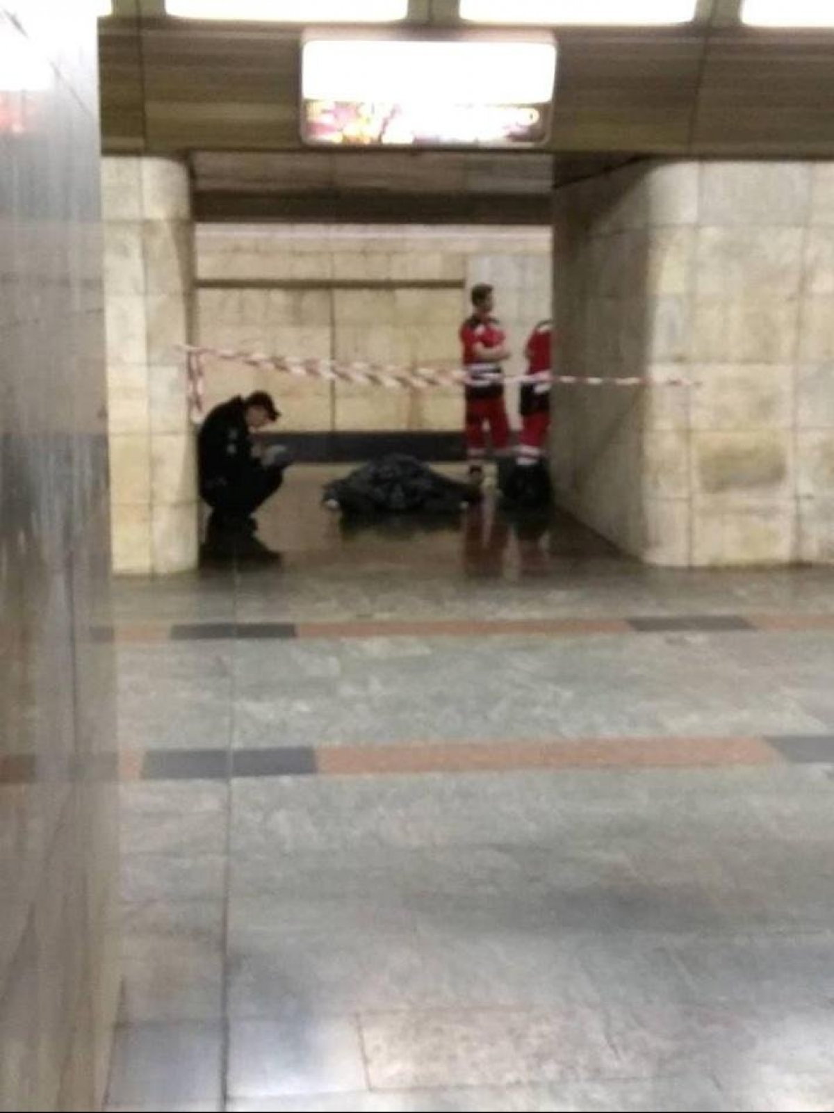 труп в московском метро