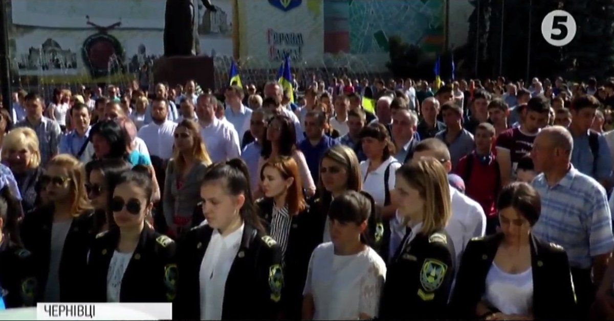 Прощання з бійцем АТО