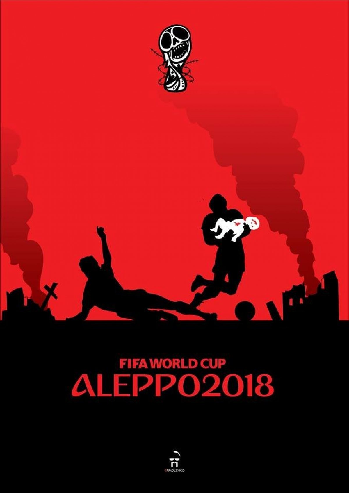 "Криваві" постери до ЧС