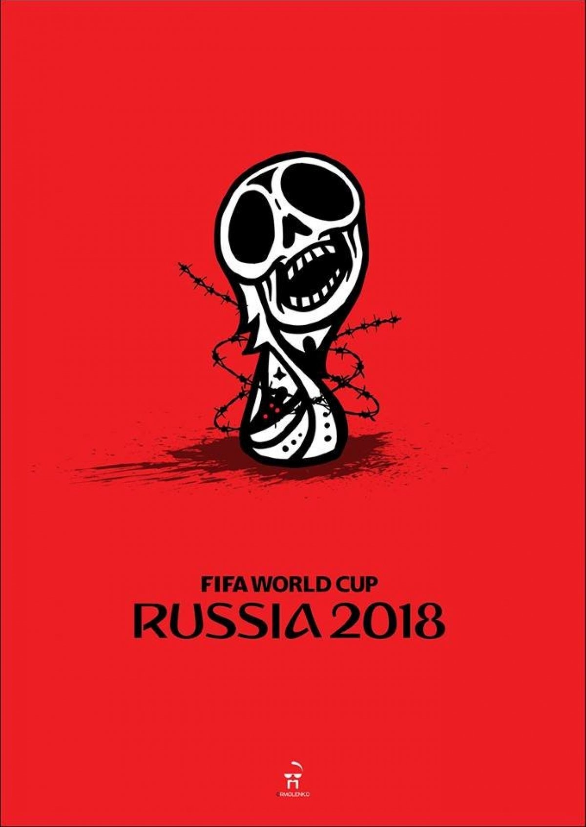 "Криваві" постери до ЧС