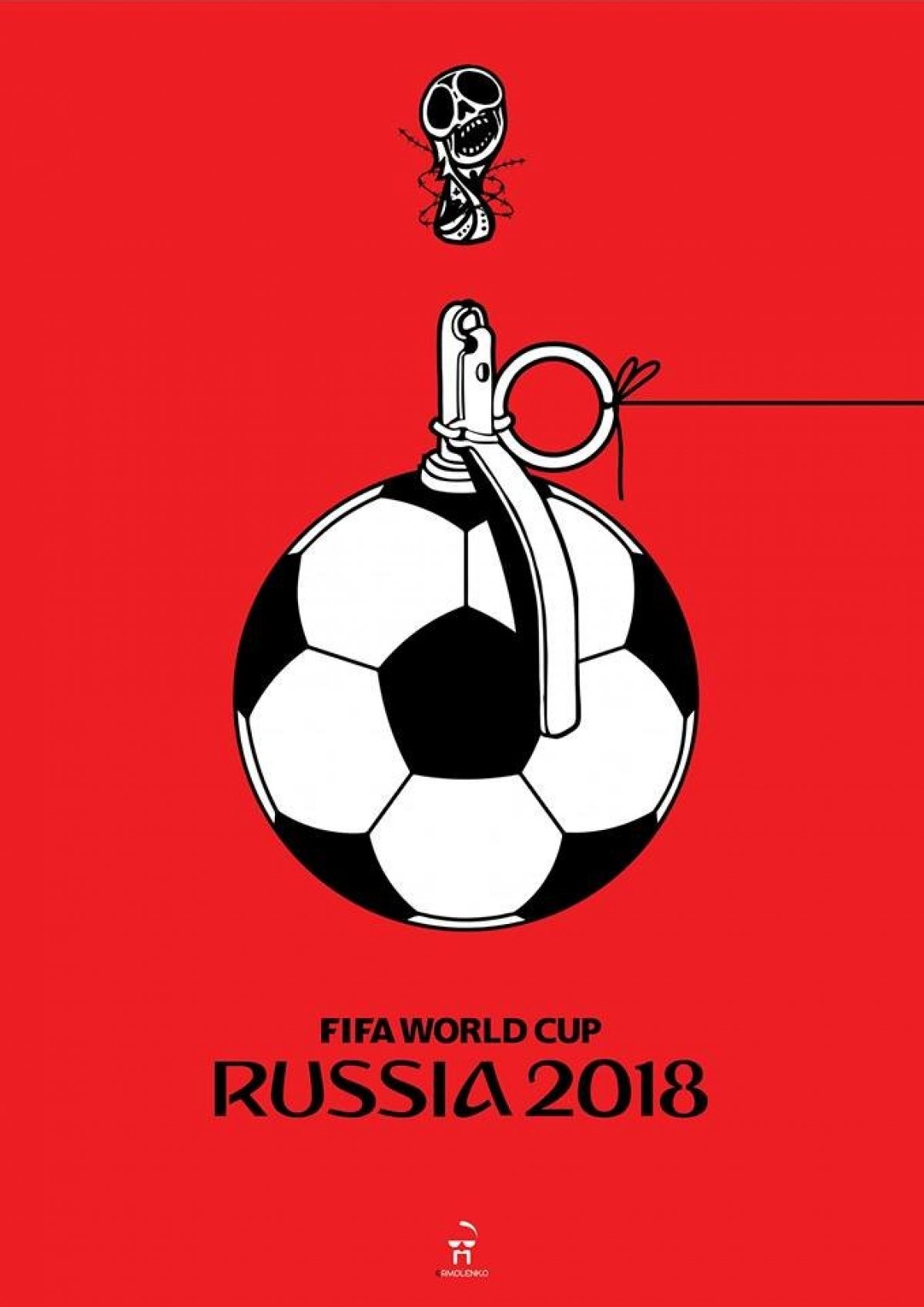 "Криваві" постери до ЧС