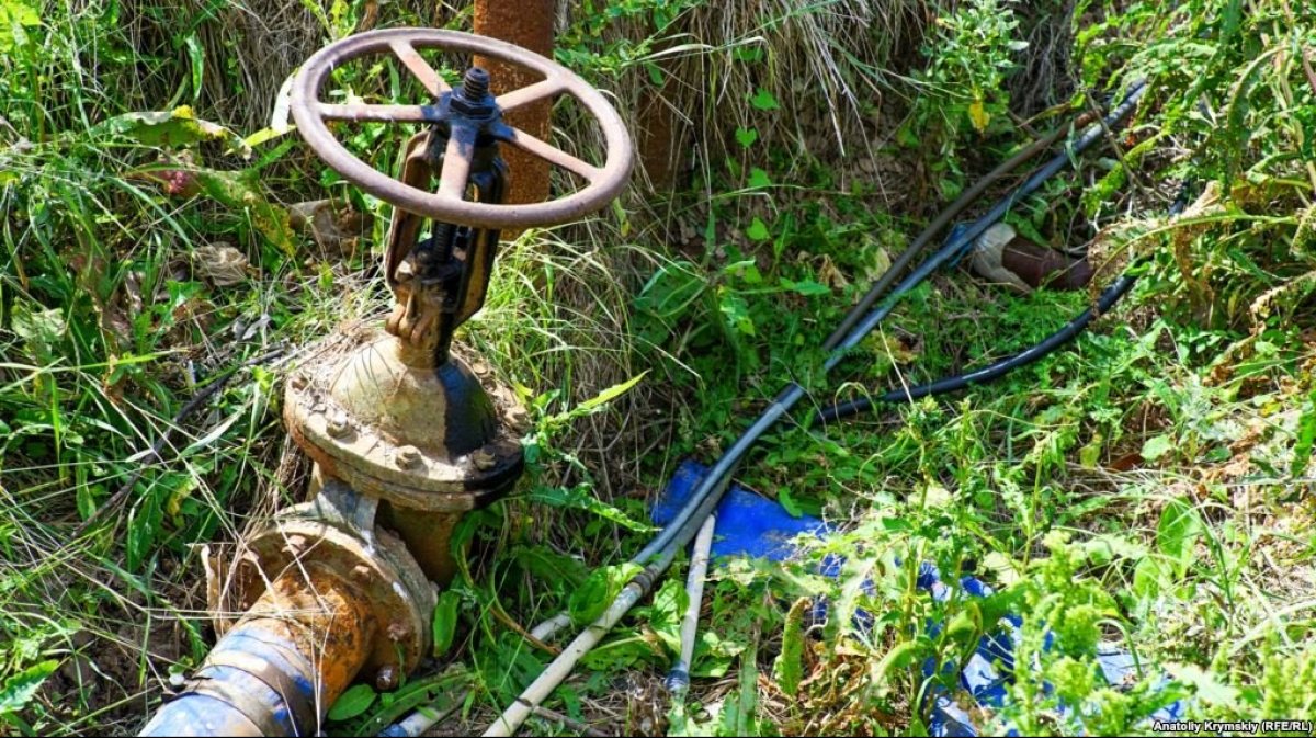 крим, без води, засуха, кран