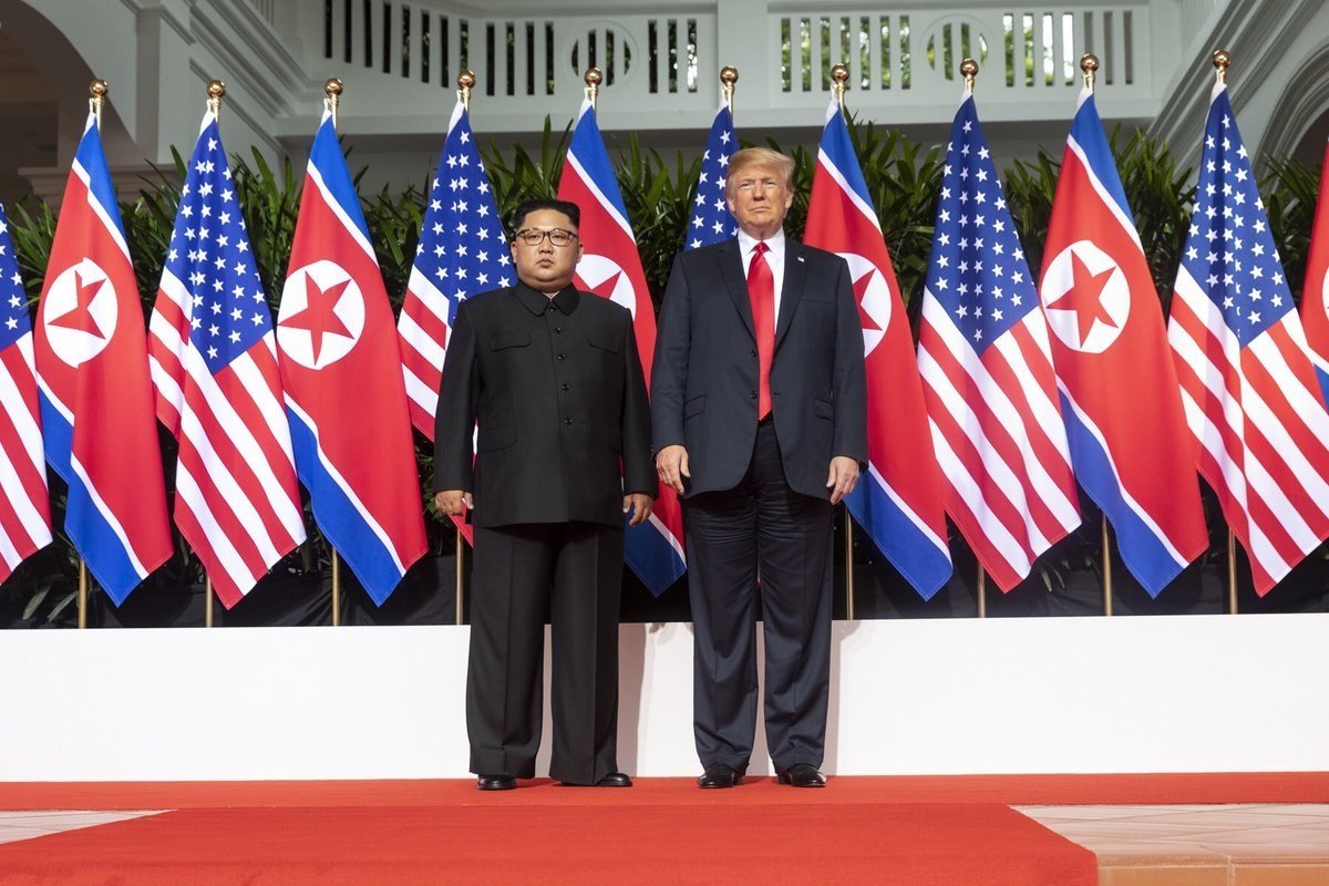 Дональд Трамп та Кім Чен Ин