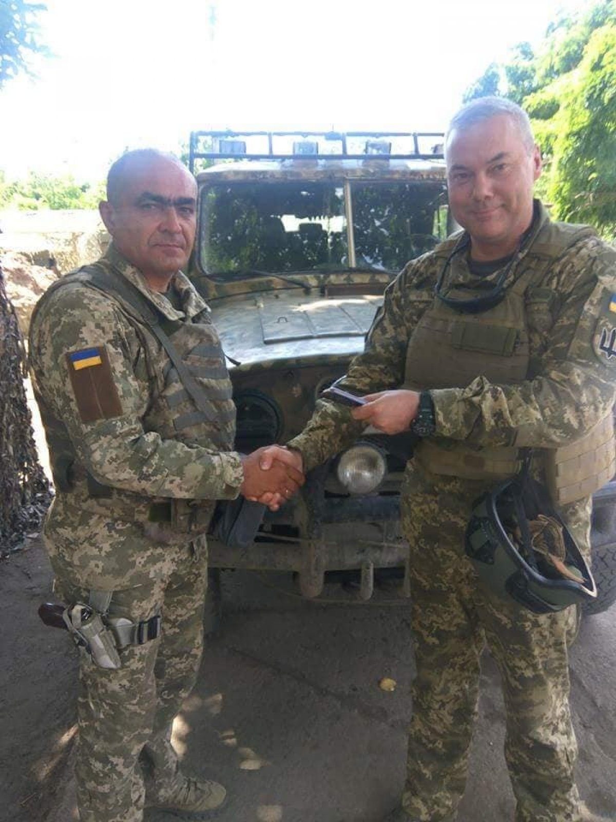 Сергій Наєв на сході