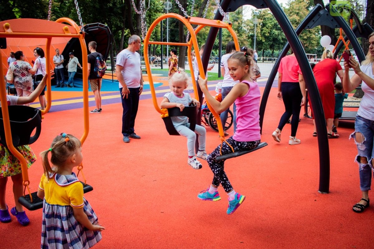 Перший інклюзивний парк у Дніпрі