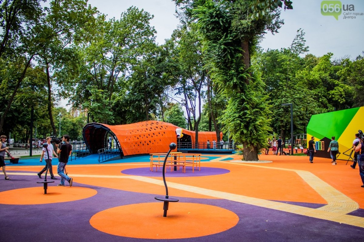 Перший інклюзивний парк у Дніпрі