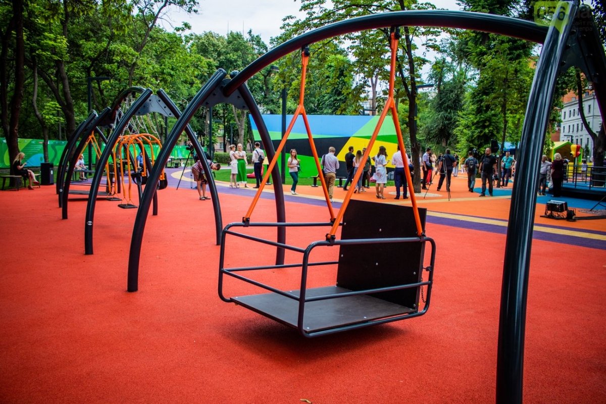 Перший інклюзивний парк у Дніпрі