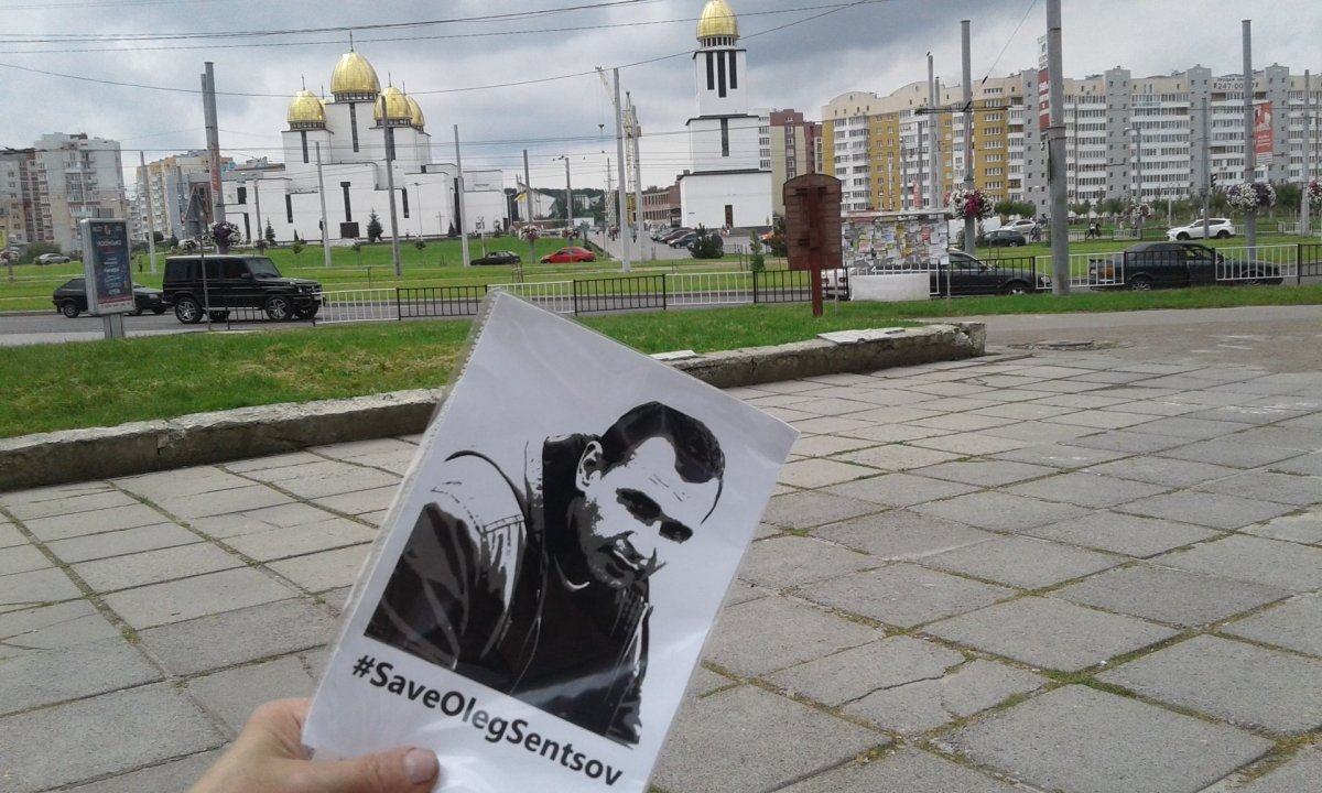 #SaveOlegSentsov, Львів, Україна