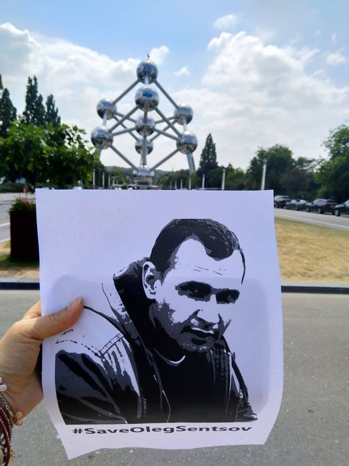 #SaveOlegSentsov, Брюссель, Бельгія