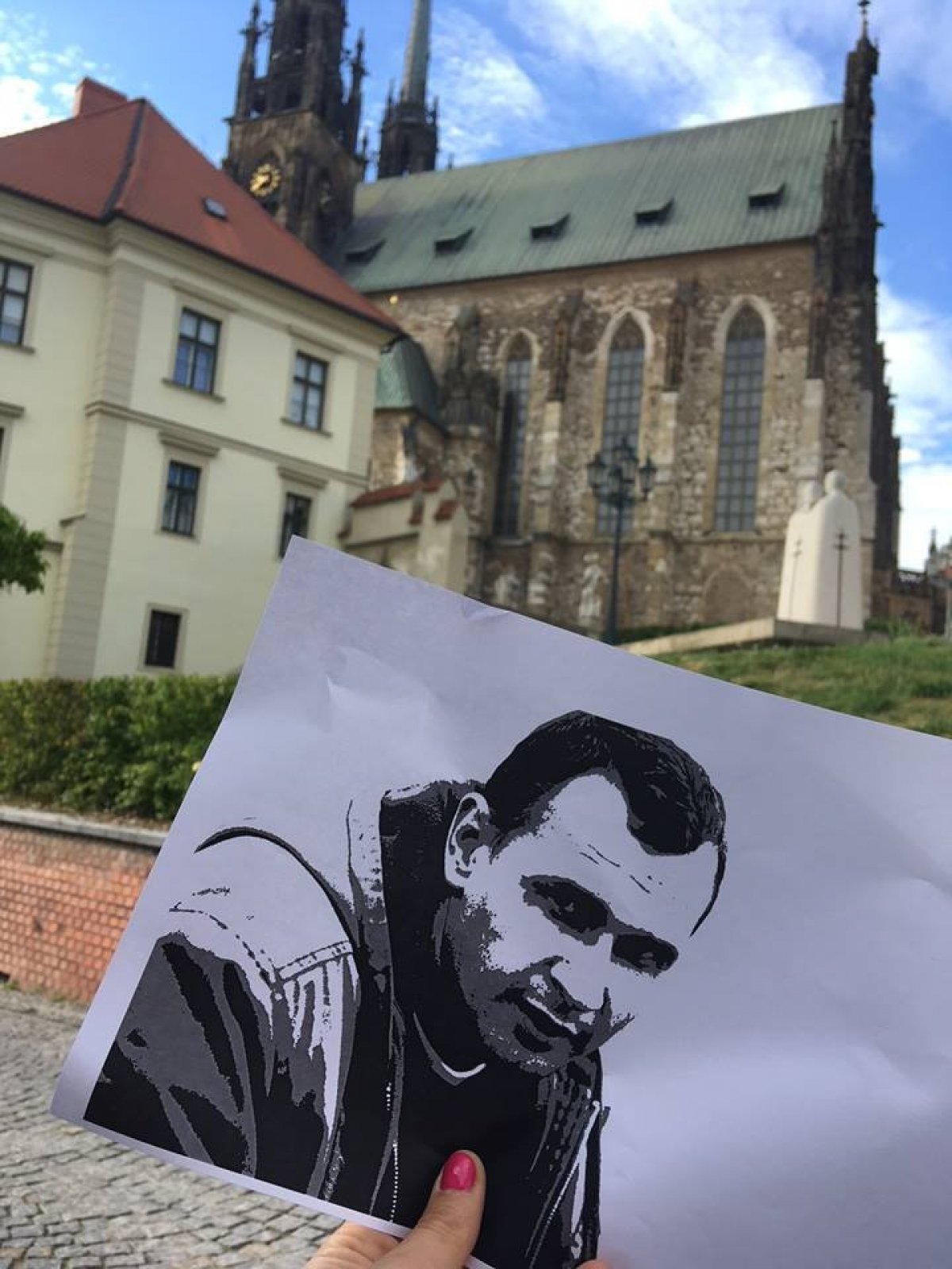 #SaveOlegSentsov, Брно, Чехія