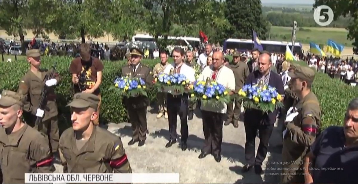 Бійці СС Галичина, перепоховання