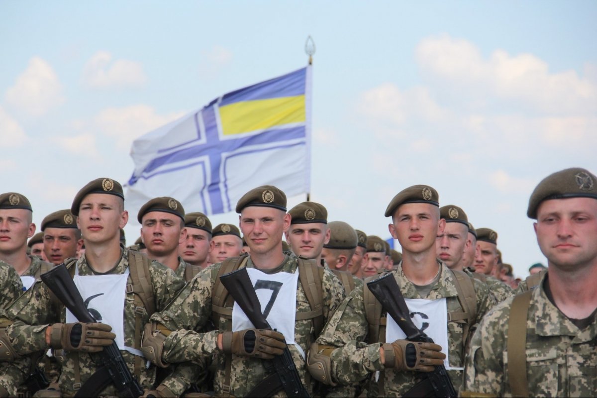 Репетиція параду до Дня незалежності