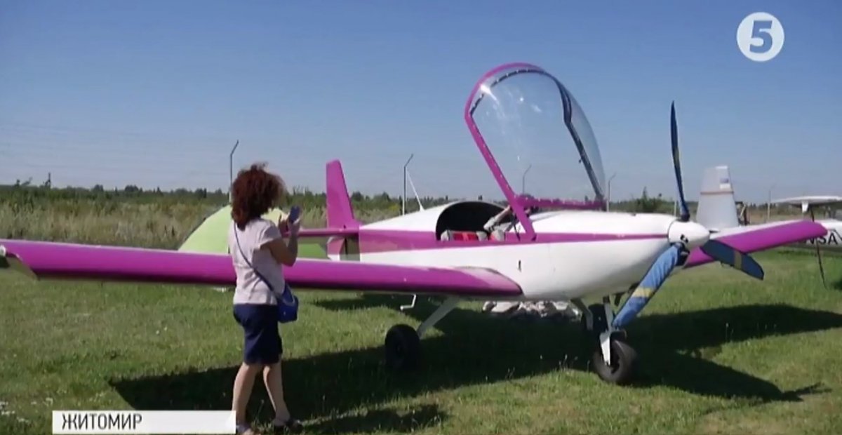 Злет авіації в Житомирі