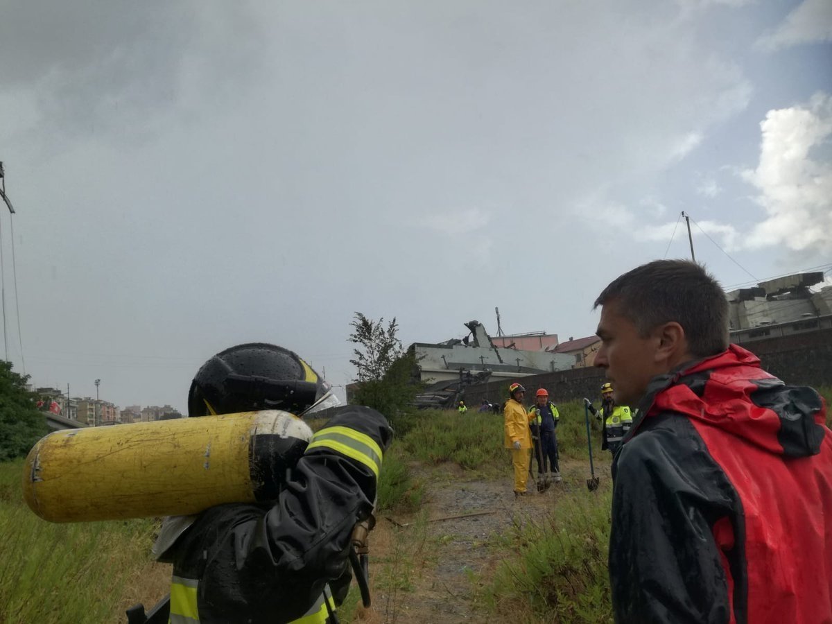 Обвалився міст в Італії