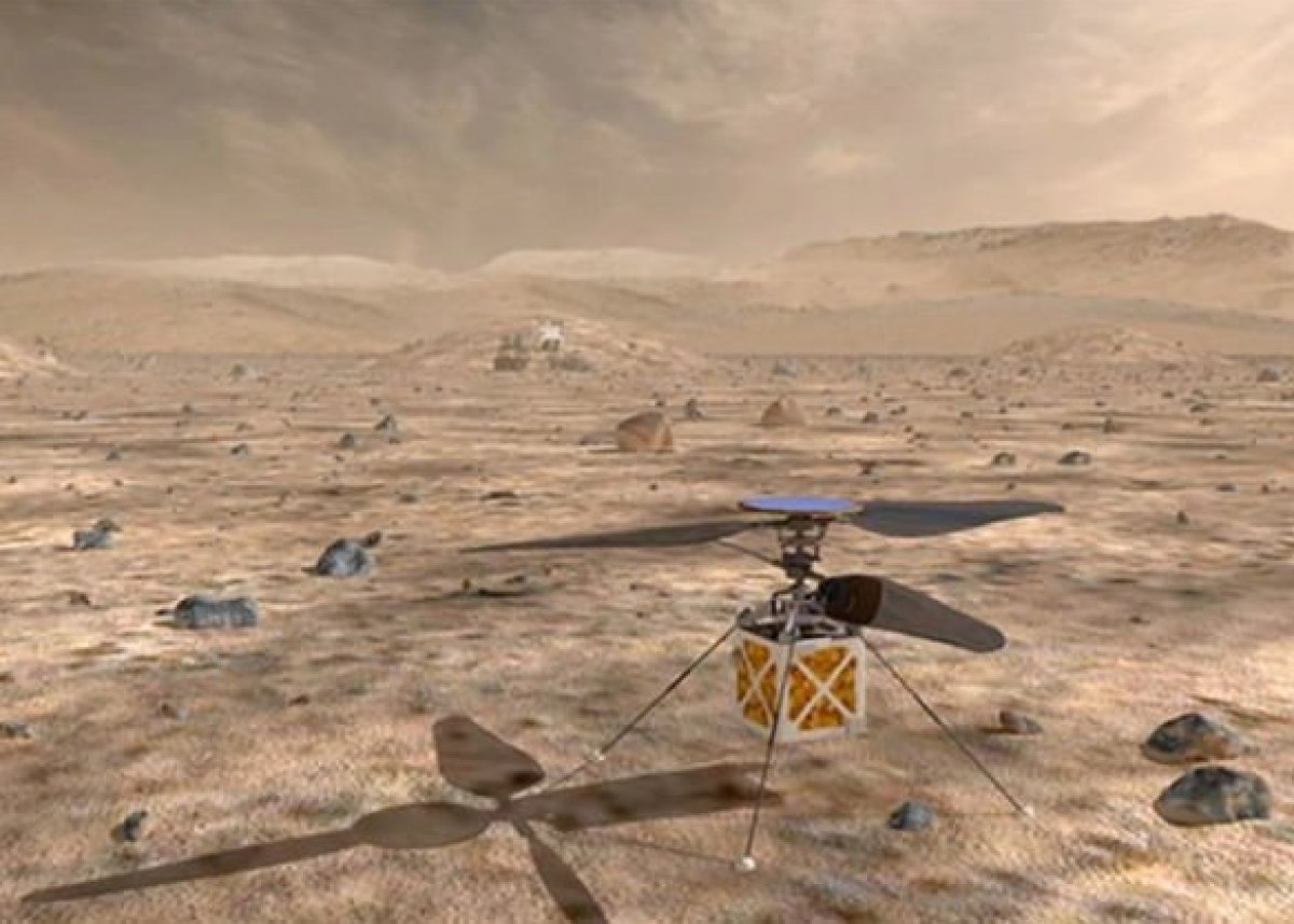 Rotorcraft Flight Unit for "Mars 2020" rover mission