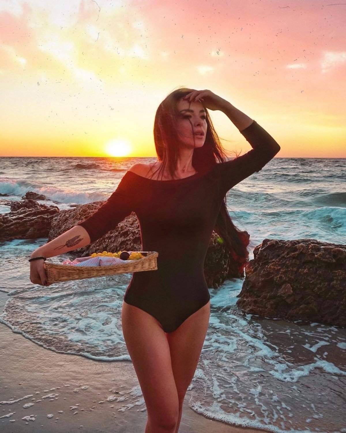 Кадри з морського узбережжя