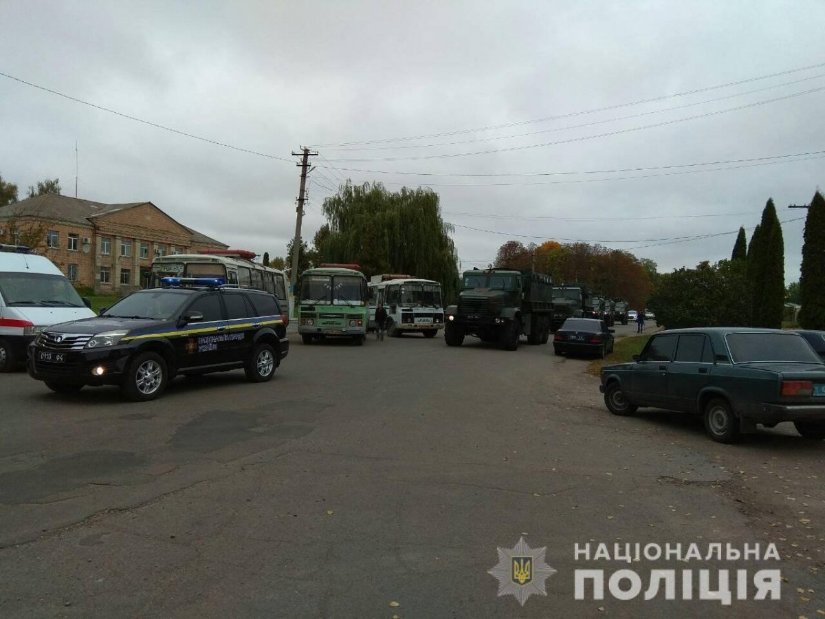 Вибухи в Ічні: евакуація та патрулювання