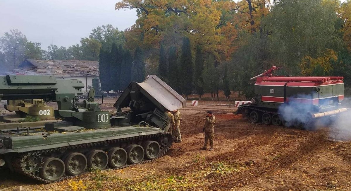 Розмінування території в Ічні