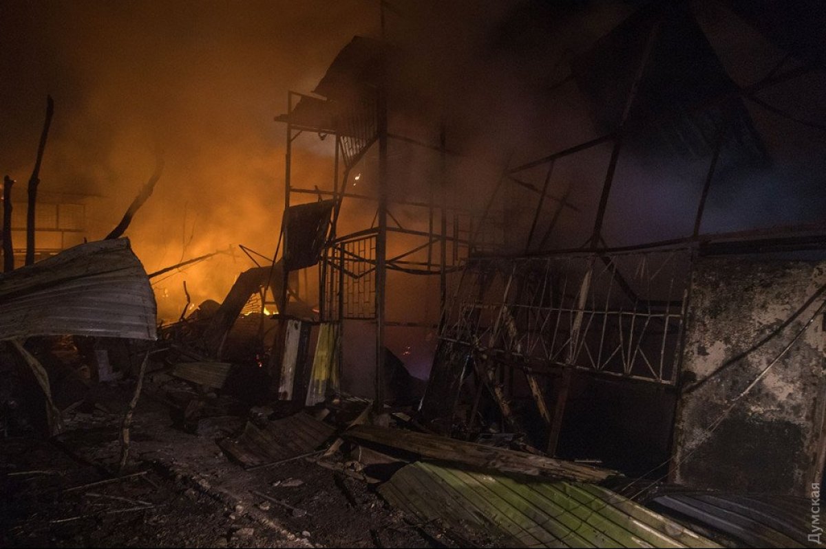 Пожежа в Одесі