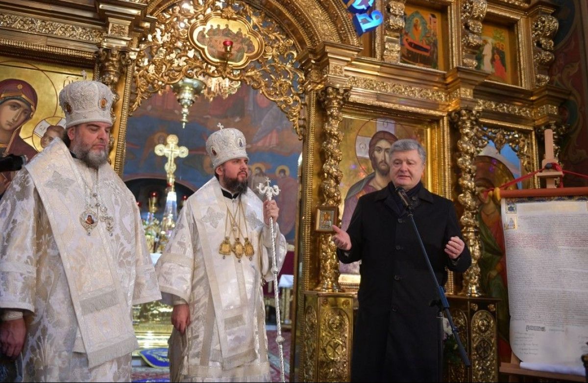 Наша церква є канонічною, нехай тепер РПЦ покаже свій томос ...