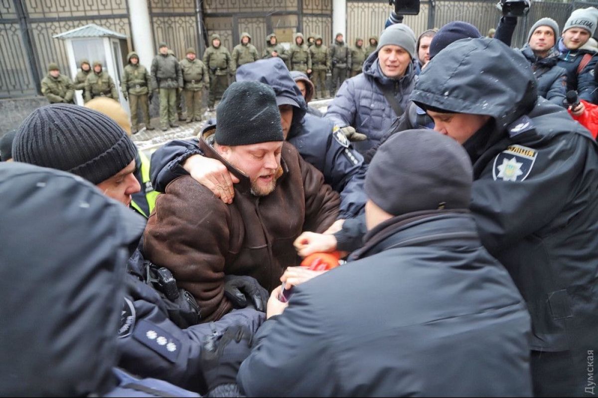 Акція під консульства РФ в Одесі