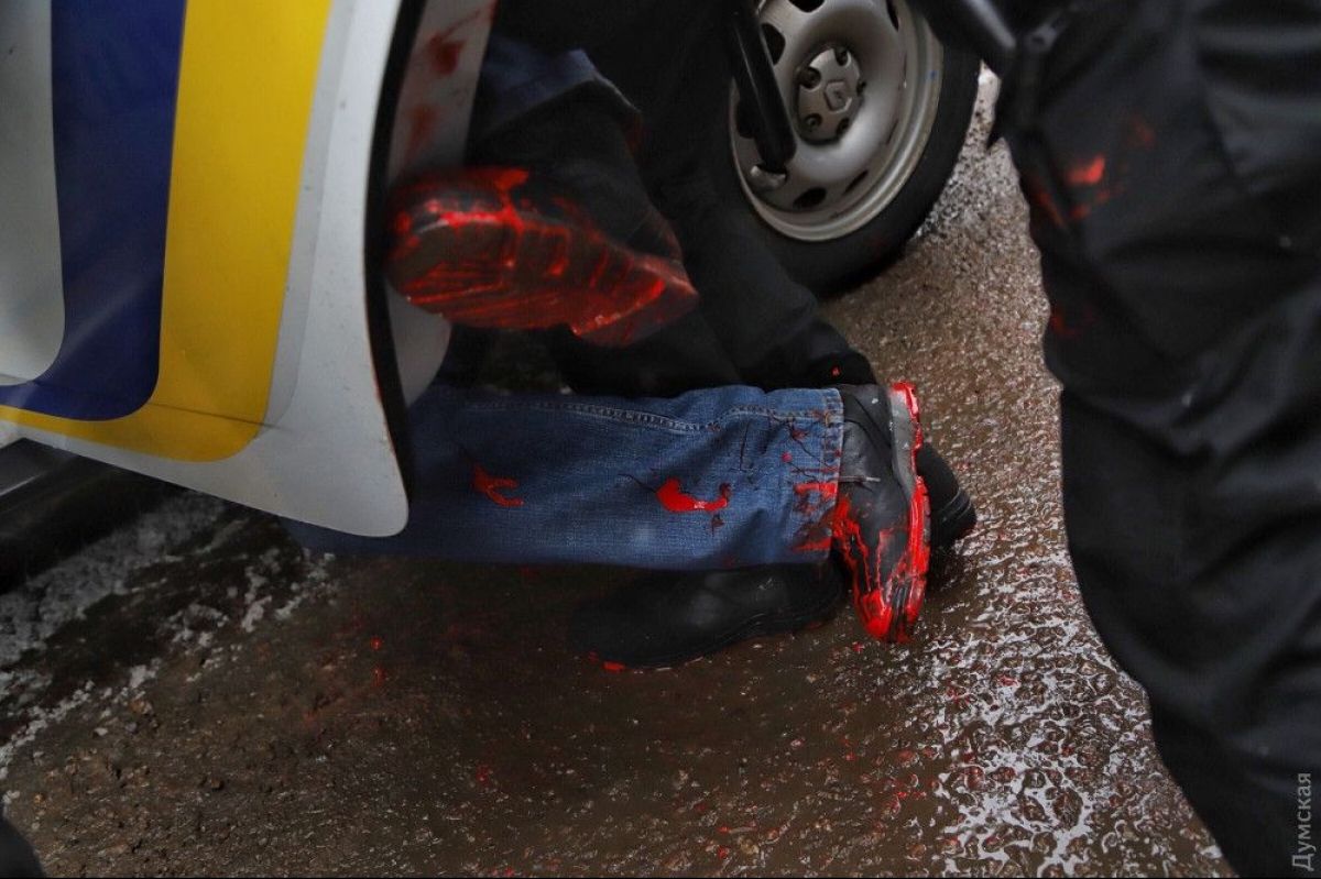 Акція під консульства РФ в Одесі