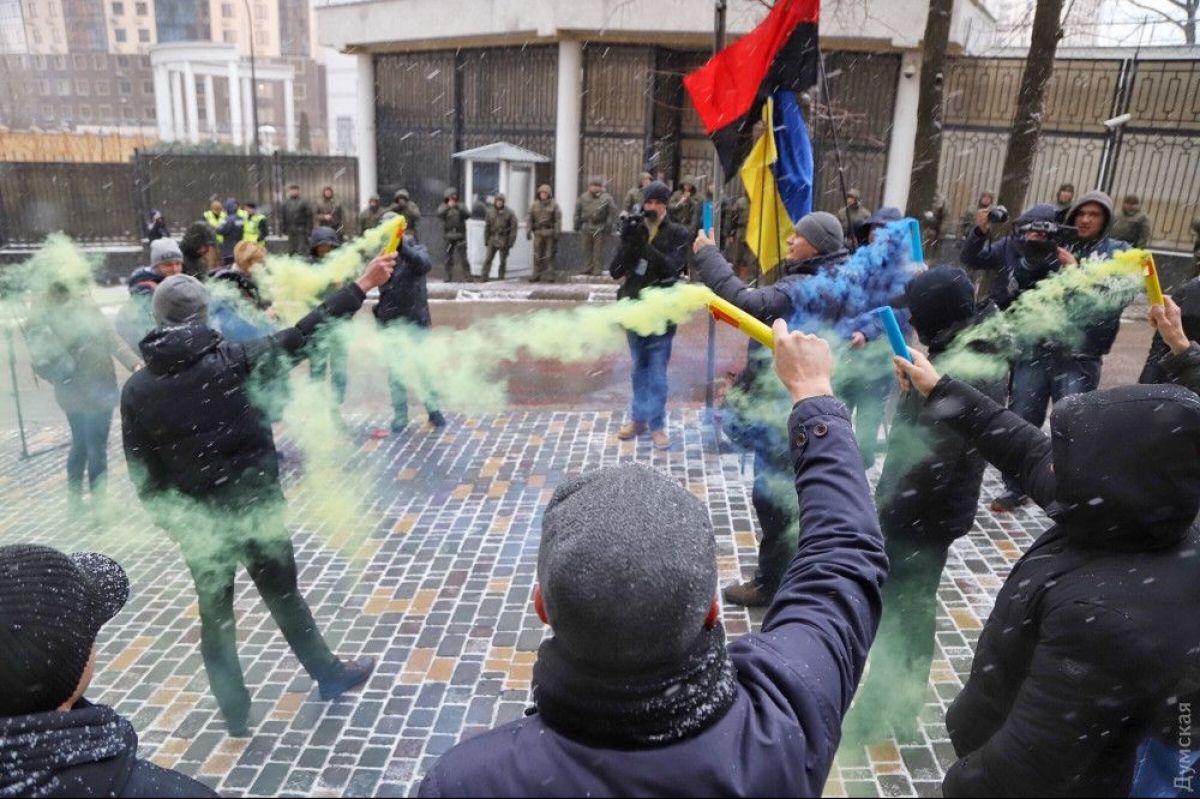 Акція під консульства РФ в Одесі