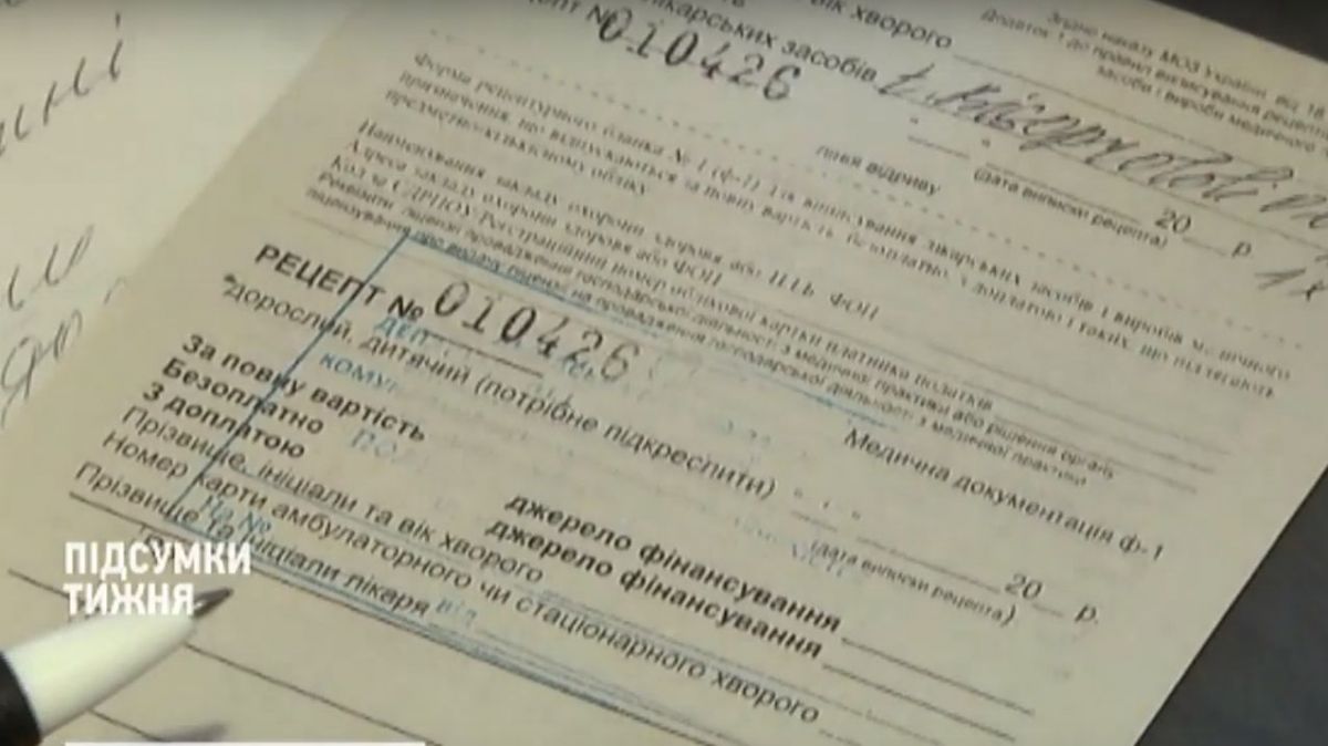 Лікарі рецепт медицина